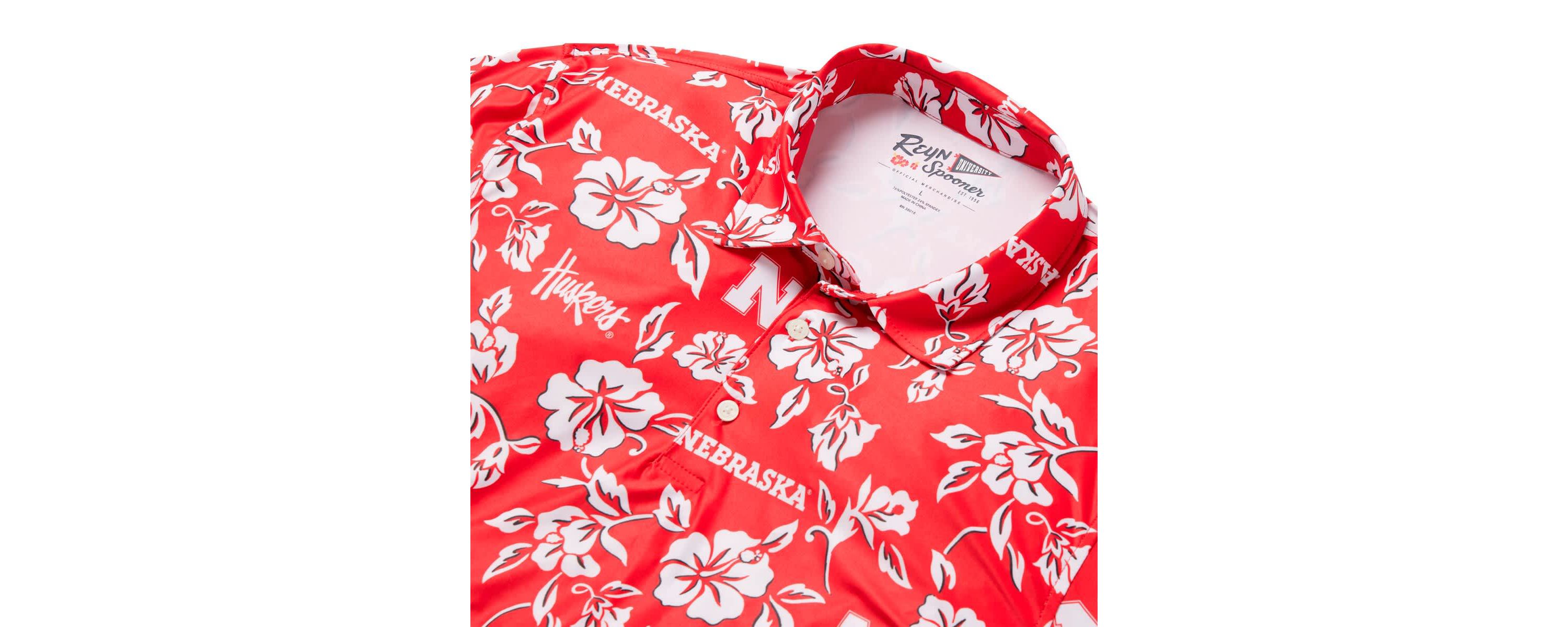 NCAA Nebraska Huskers Performance Polo