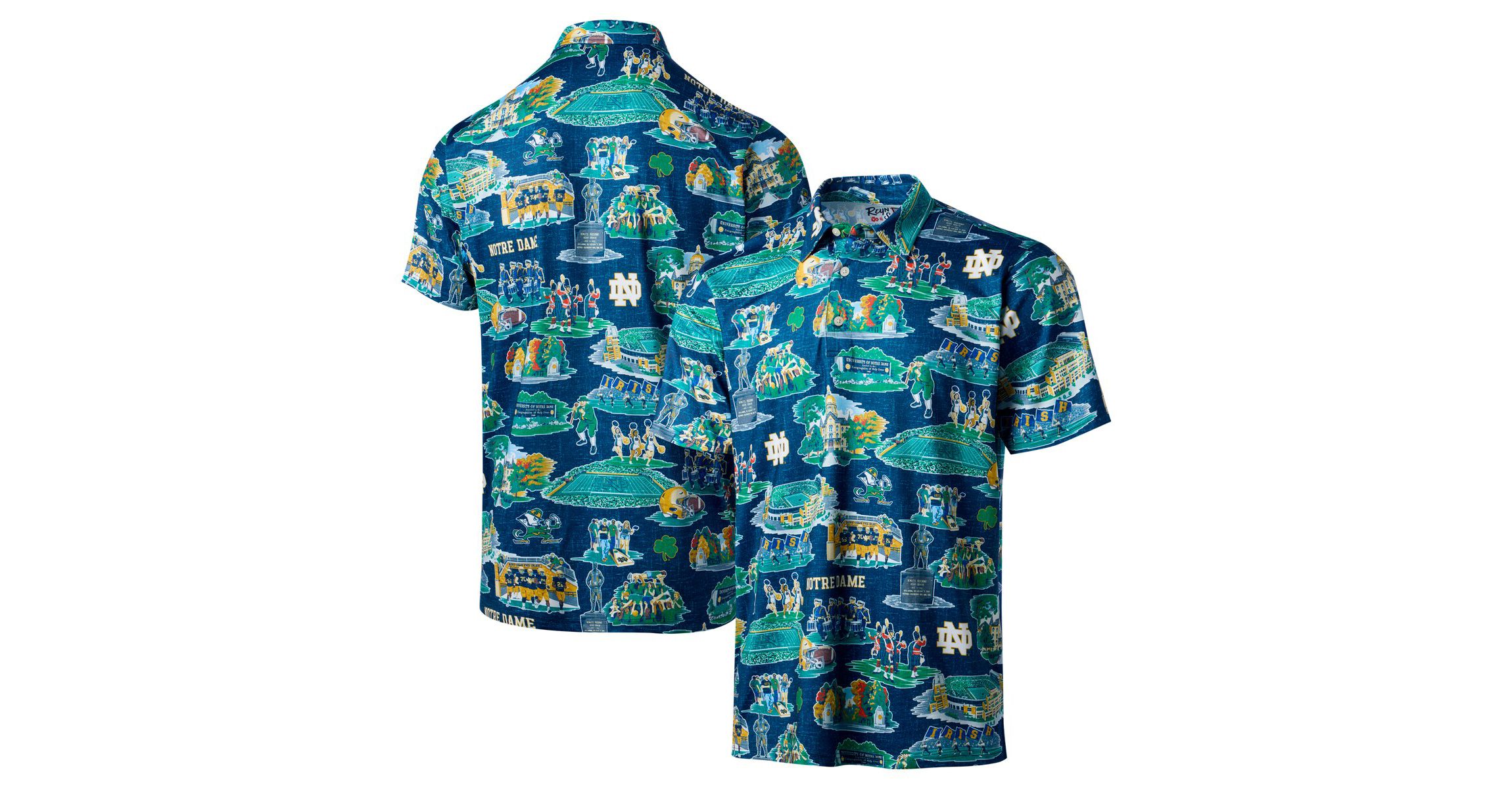 NCAA Notre Dame Fighting Irish Scenic Polo