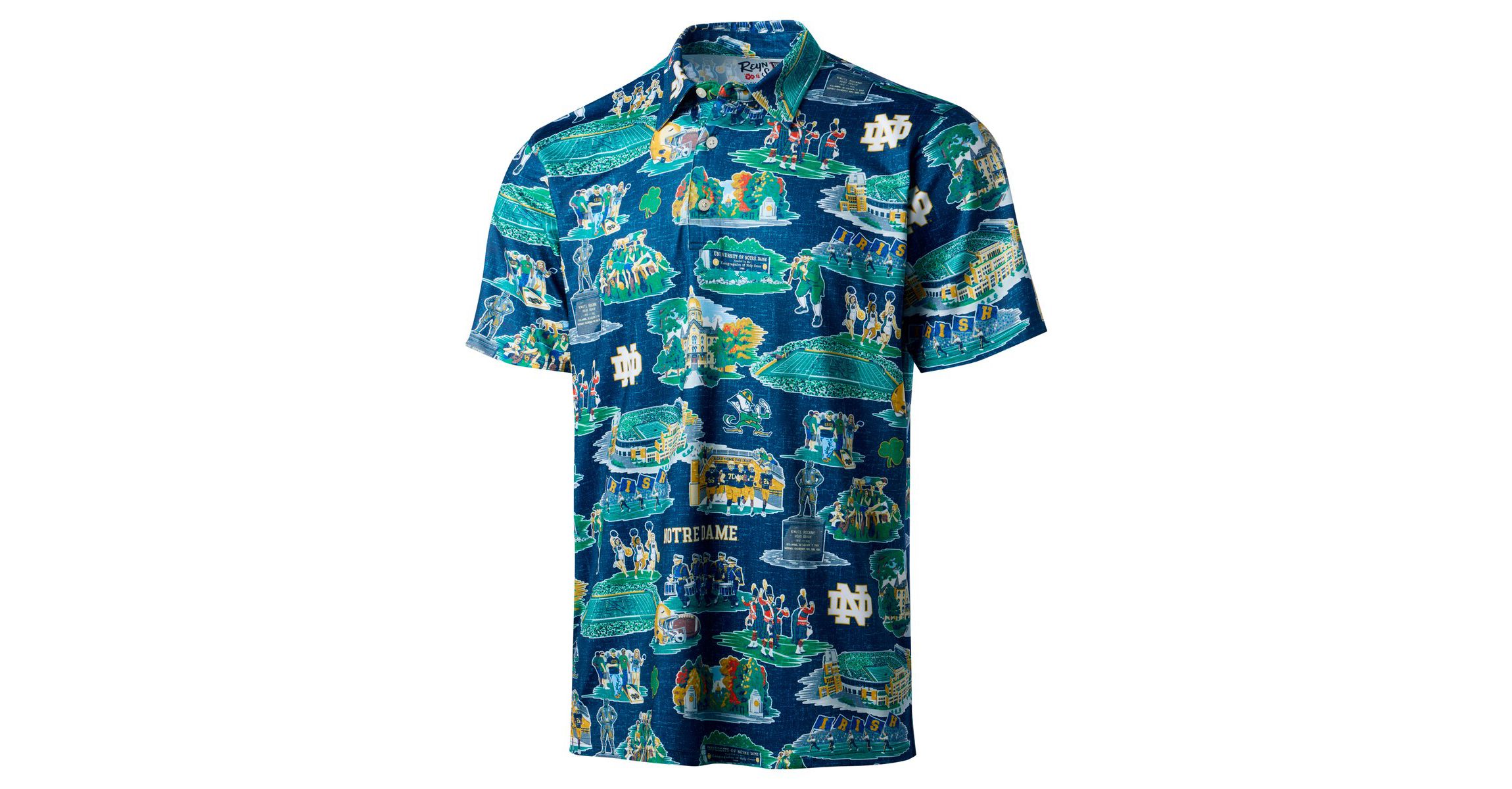 NCAA Notre Dame Fighting Irish Scenic Polo