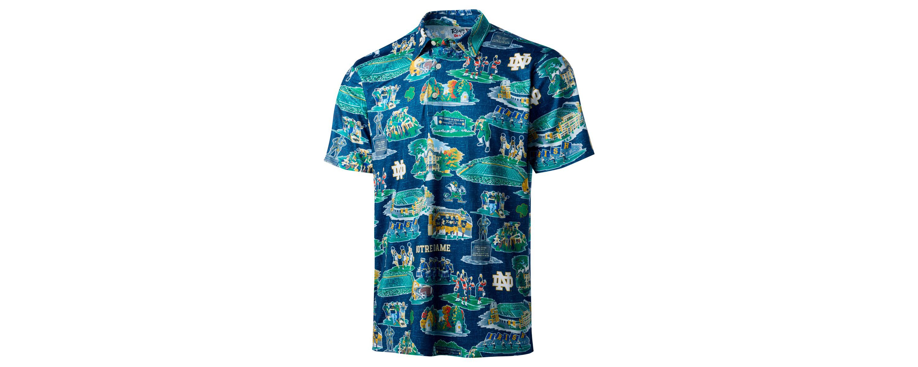 NCAA Notre Dame Fighting Irish Scenic Polo
