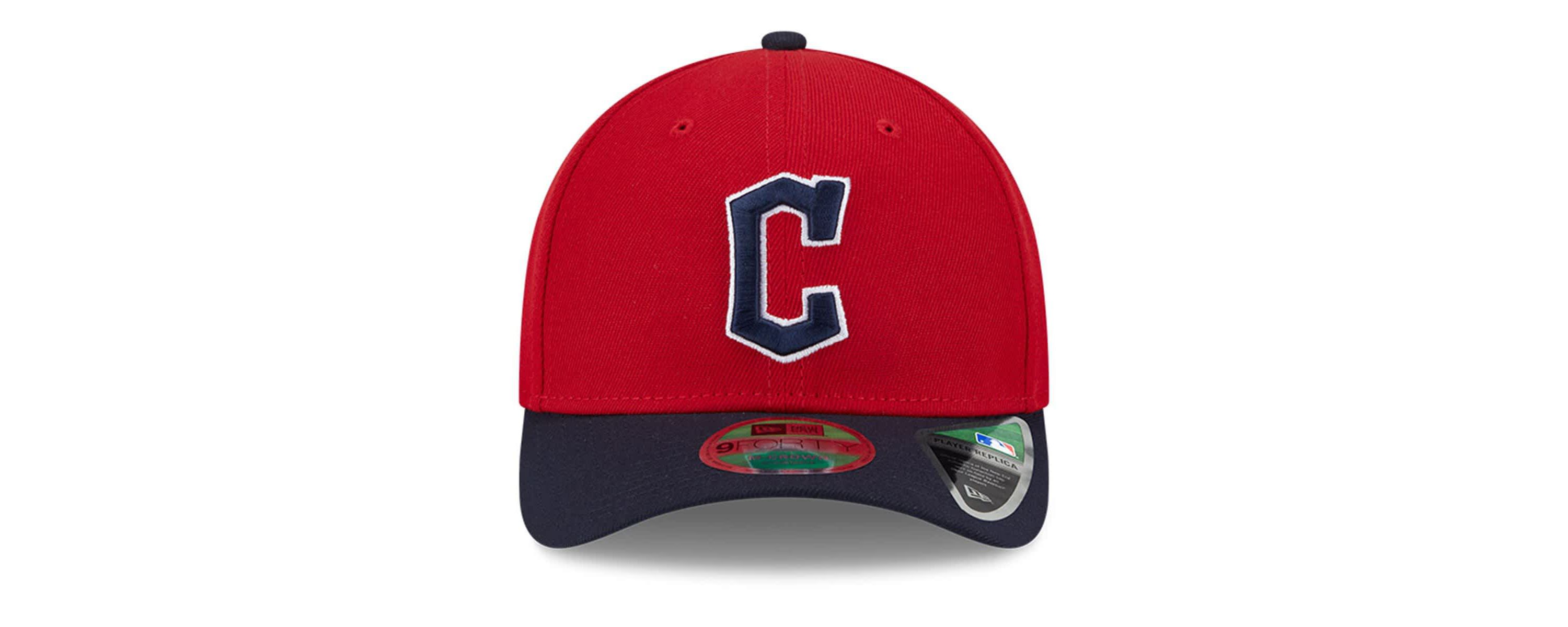 MLB Red/Black Cleveland Guardians Replica 9FORTY Adjustable Hat