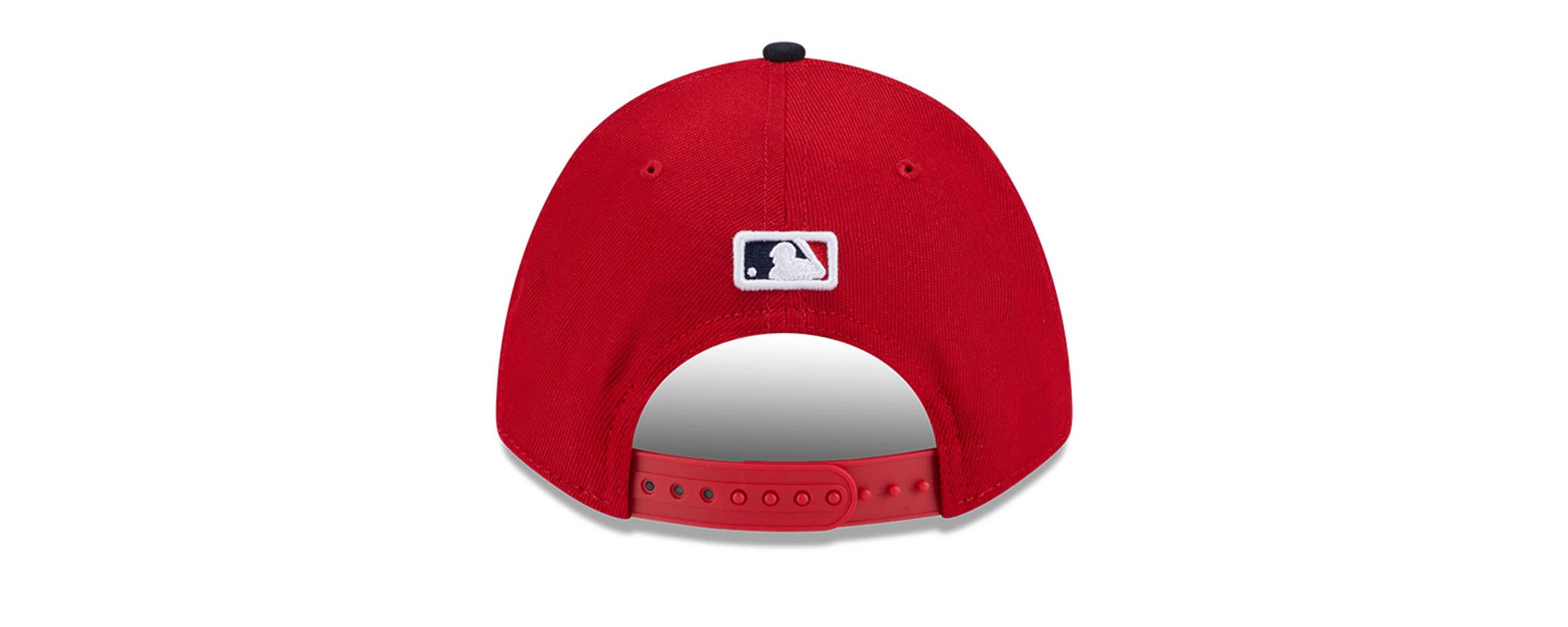 MLB Red/Black Cleveland Guardians Replica 9FORTY Adjustable Hat