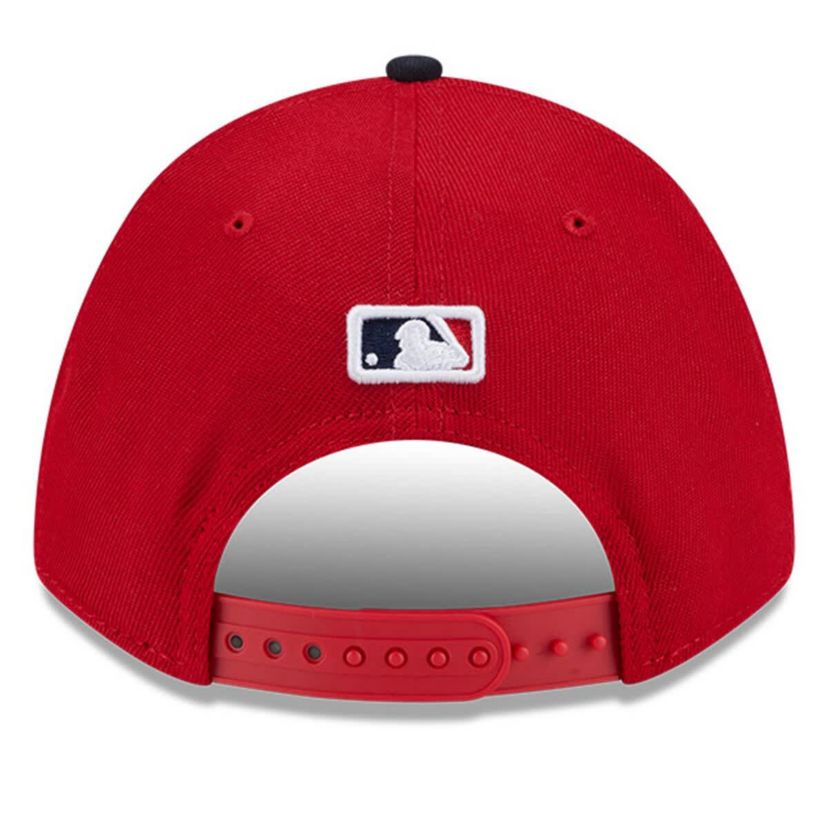 MLB Red/Black Cleveland Guardians Replica 9FORTY Adjustable Hat