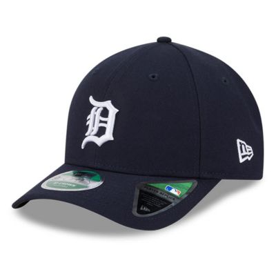 New Era Men's MLB Detroit Tigers Player Replica 9FORTY Adjustable Hat, Navy Blue
