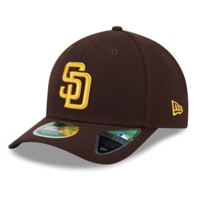New Era Men's MLB San Diego Padres Player Replica 9FORTY Adjustable Hat, Brown