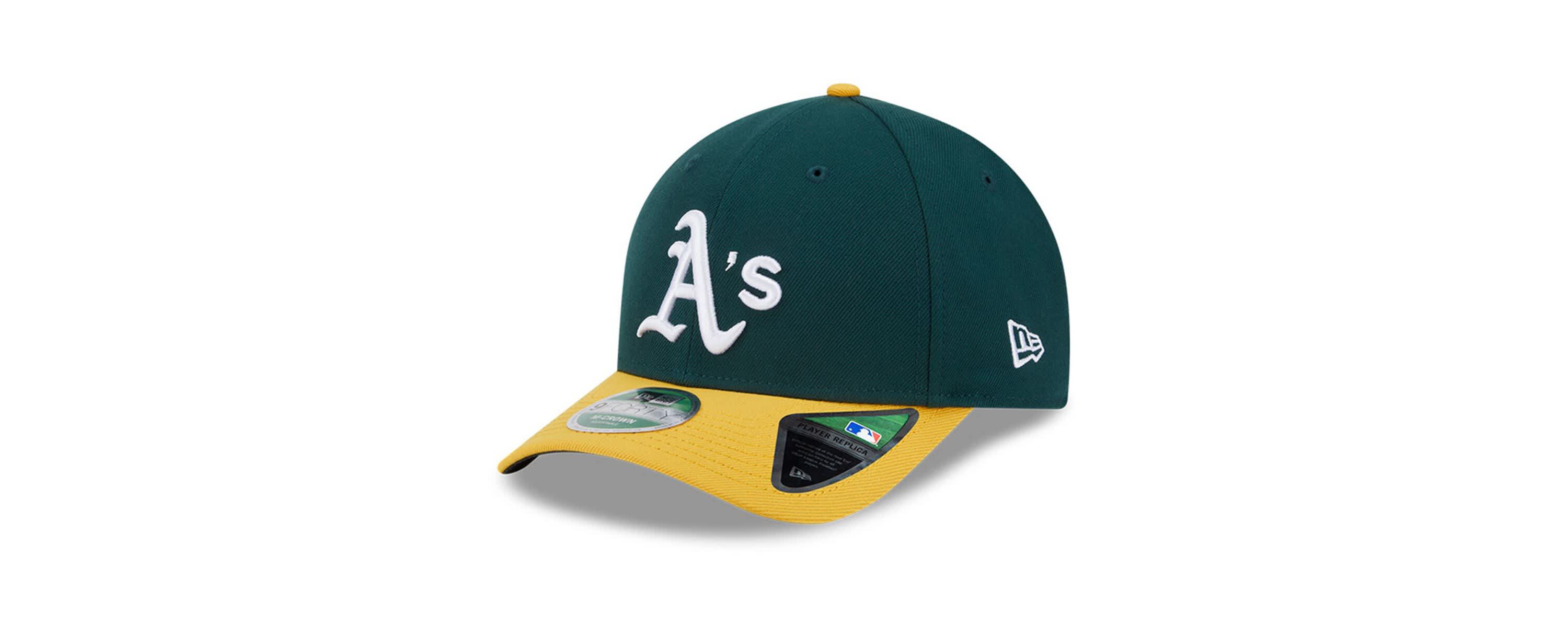 Oakland Athletics MLB Green/Gold Athletics Player Replica 9FORTY Adjustable Hat