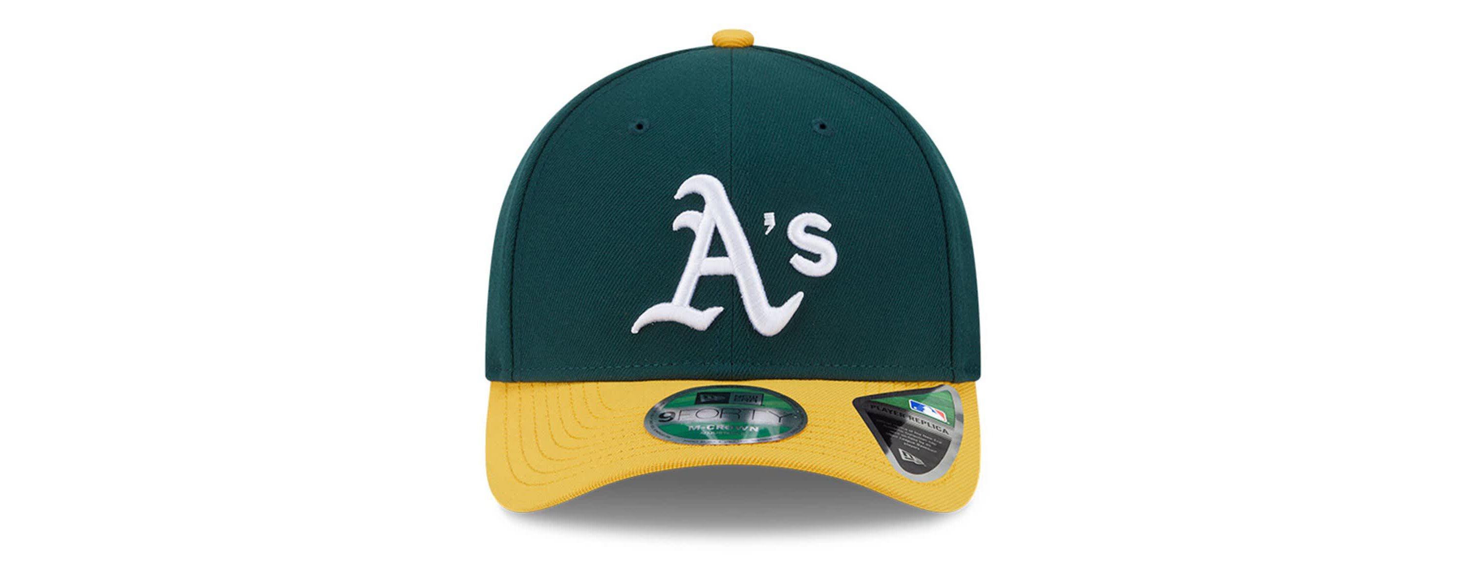 Oakland Athletics MLB Green/Gold Athletics Player Replica 9FORTY Adjustable Hat