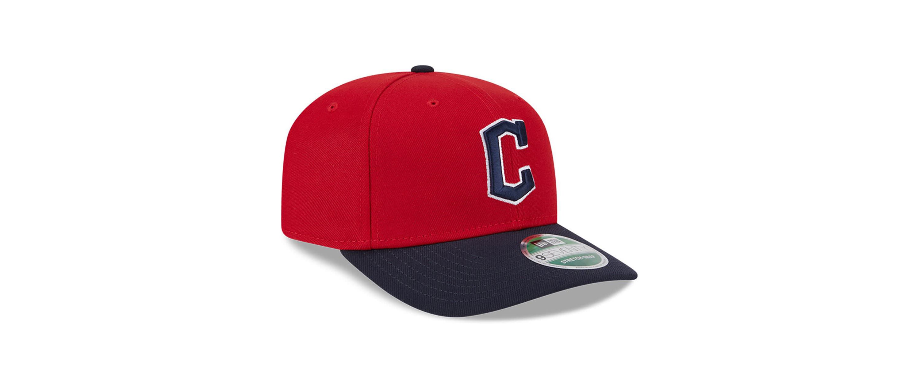 MLB Red/Black Cleveland Guardians Player Replica 9SEVENTY Adjustable Hat