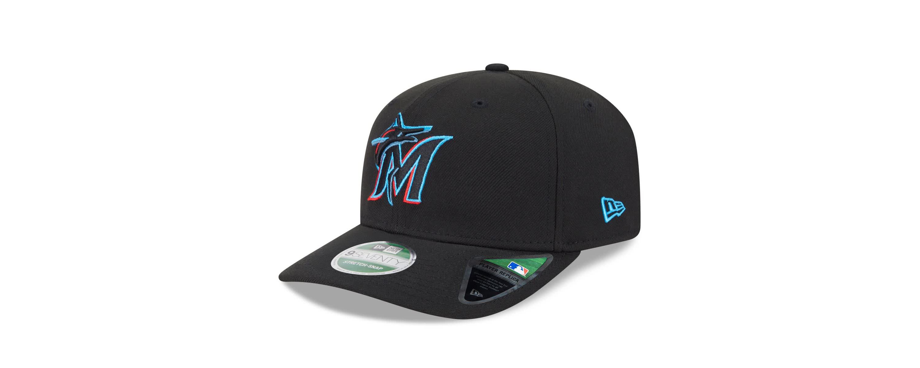 MLB Miami Marlins Player Replica 9SEVENTY Adjustable Hat