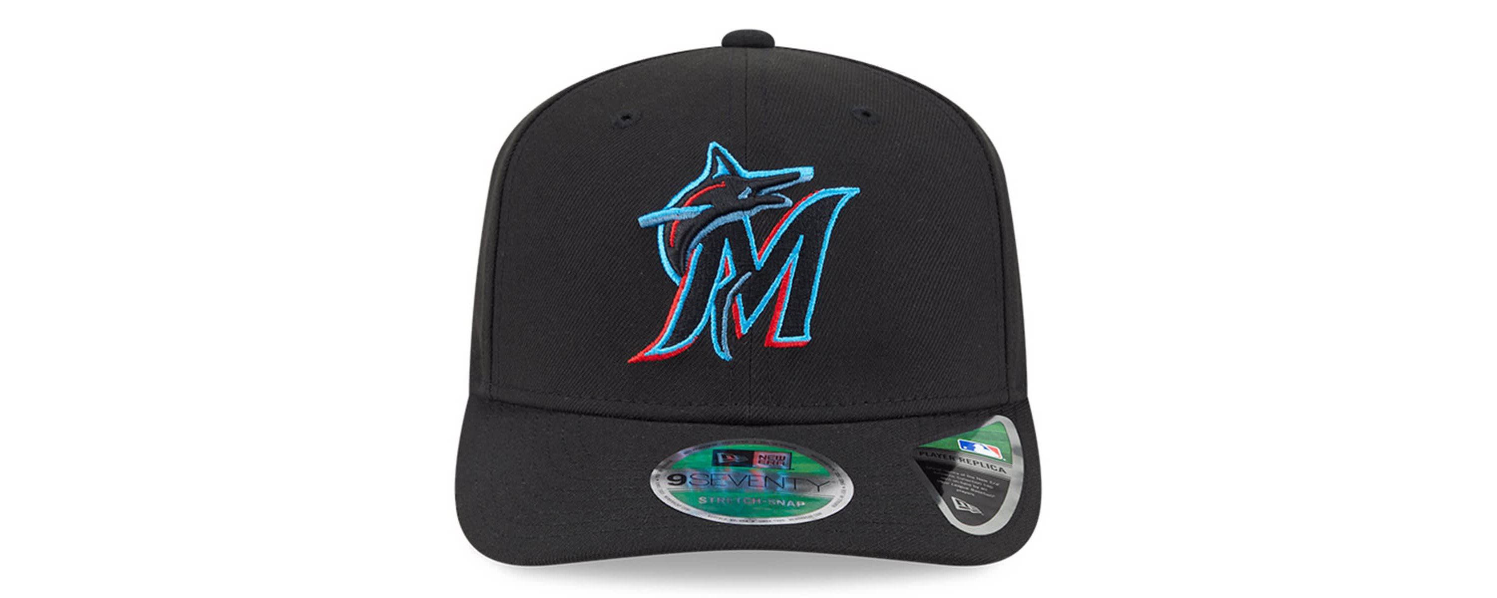 MLB Miami Marlins Player Replica 9SEVENTY Adjustable Hat