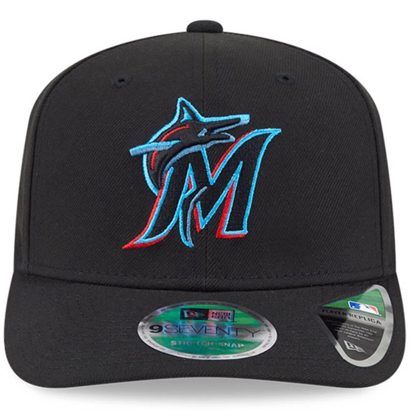MLB Miami Marlins Player Replica 9SEVENTY Adjustable Hat