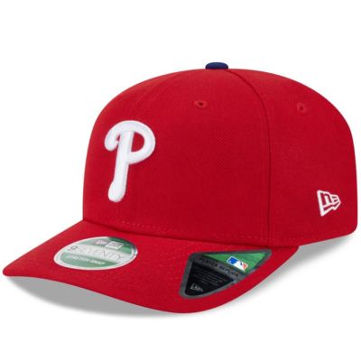 New Era Men's MLB Philadelphia Phillies Player Replica 9SEVENTY Adjustable Hat, Red