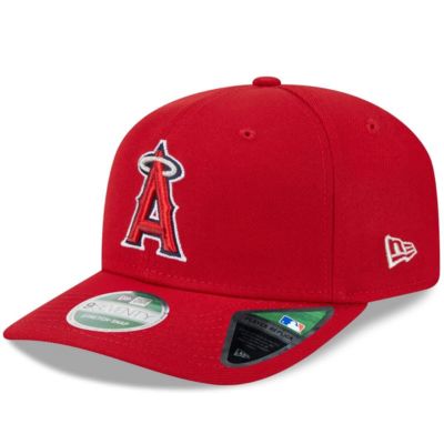 New Era Men's MLB Los Angeles Angels Player Replica 9SEVENTY Adjustable Hat, Red
