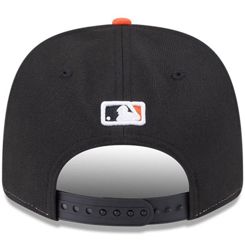 MLB Black/Orange Baltimore Orioles Player Replica 9SEVENTY Adjustable Hat