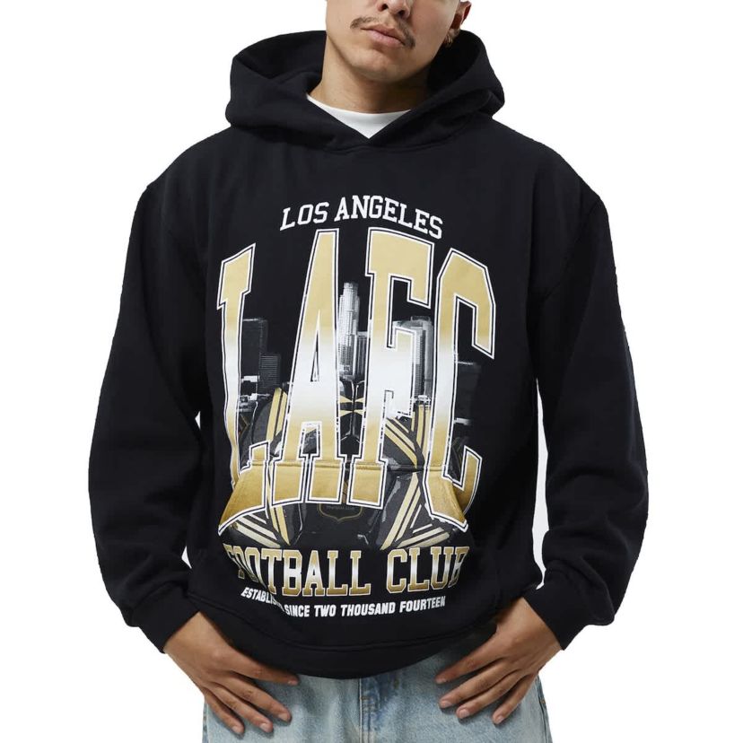 MLS PacSun LAFC Oversized Graphic Pullover Hoodie