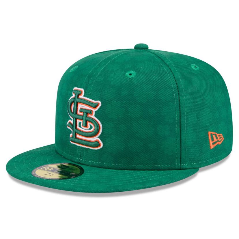 MLB Kelly St. Louis Cardinals St. Patricks Day 59FIFTY Fitted Hat