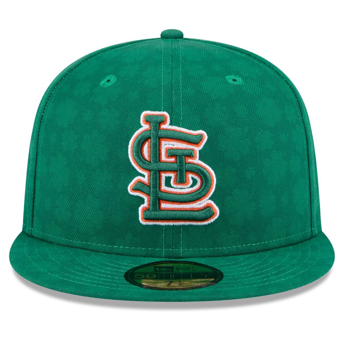 MLB Kelly St. Louis Cardinals St. Patricks Day 59FIFTY Fitted Hat