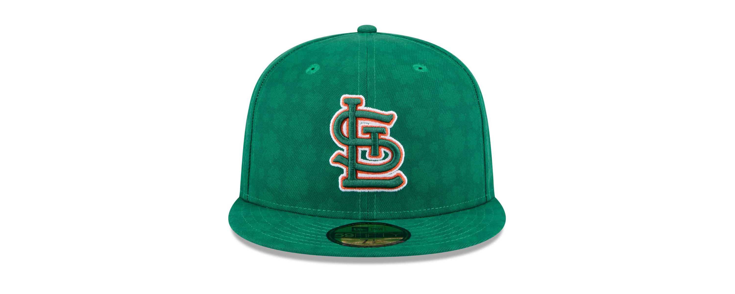 MLB Kelly St. Louis Cardinals St. Patricks Day 59FIFTY Fitted Hat