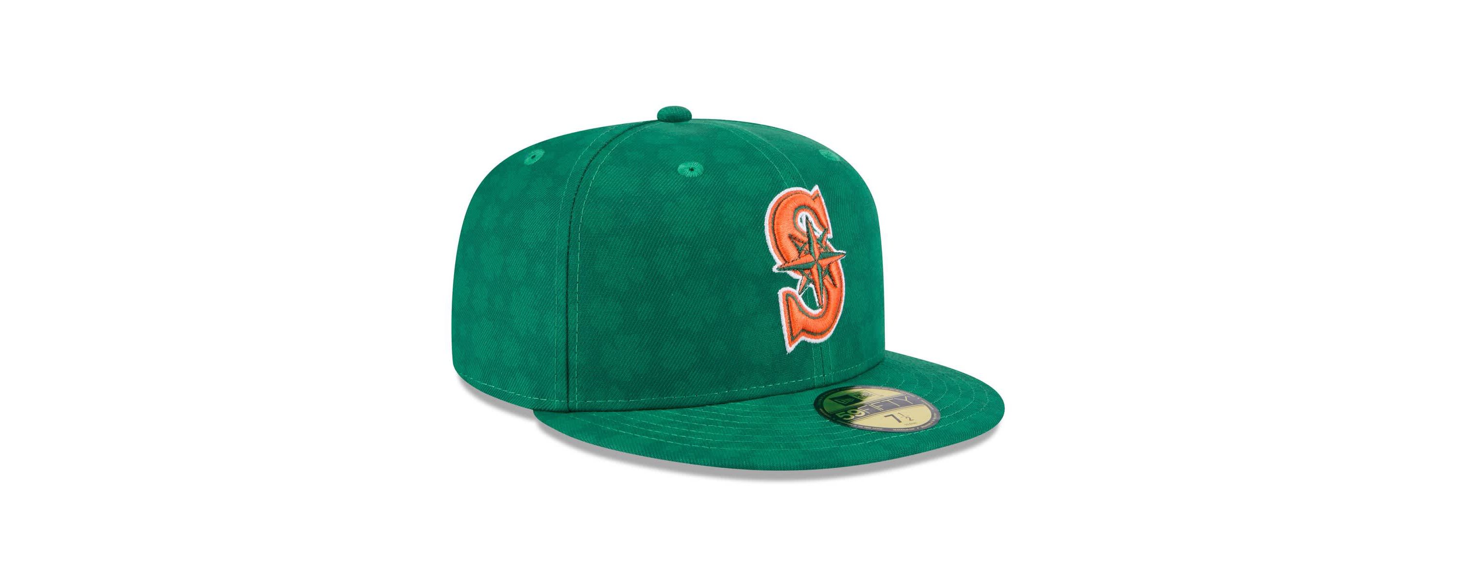 MLB Kelly Seattle Mariners St. Patricks Day 59FIFTY Fitted Hat