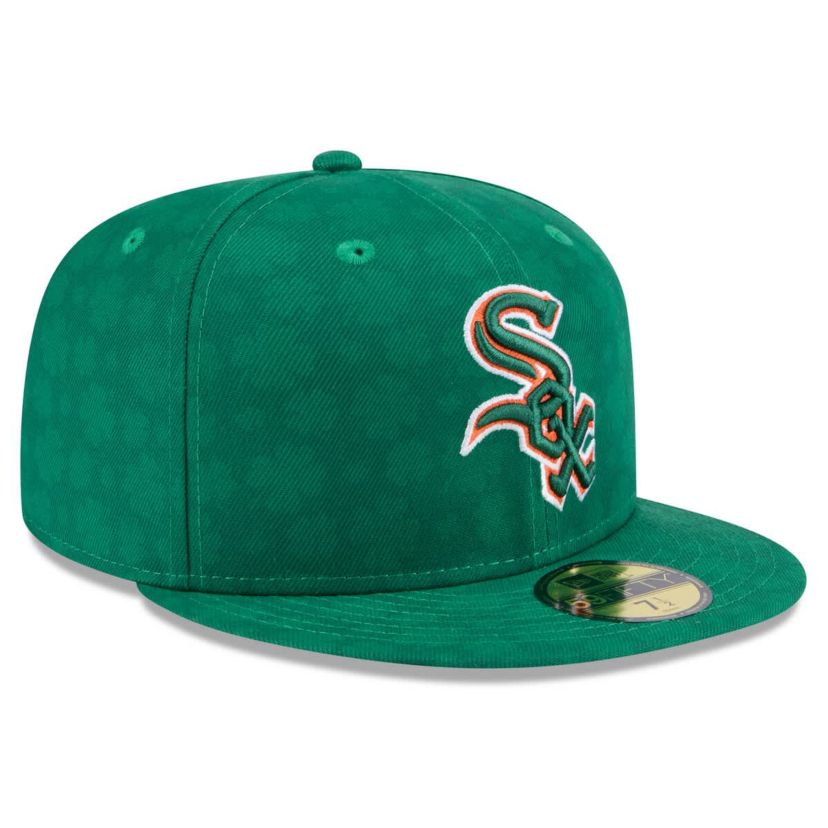 Chicago White Sox MLB Kelly Chicago Sox St. Patricks Day 59FIFTY Fitted Hat