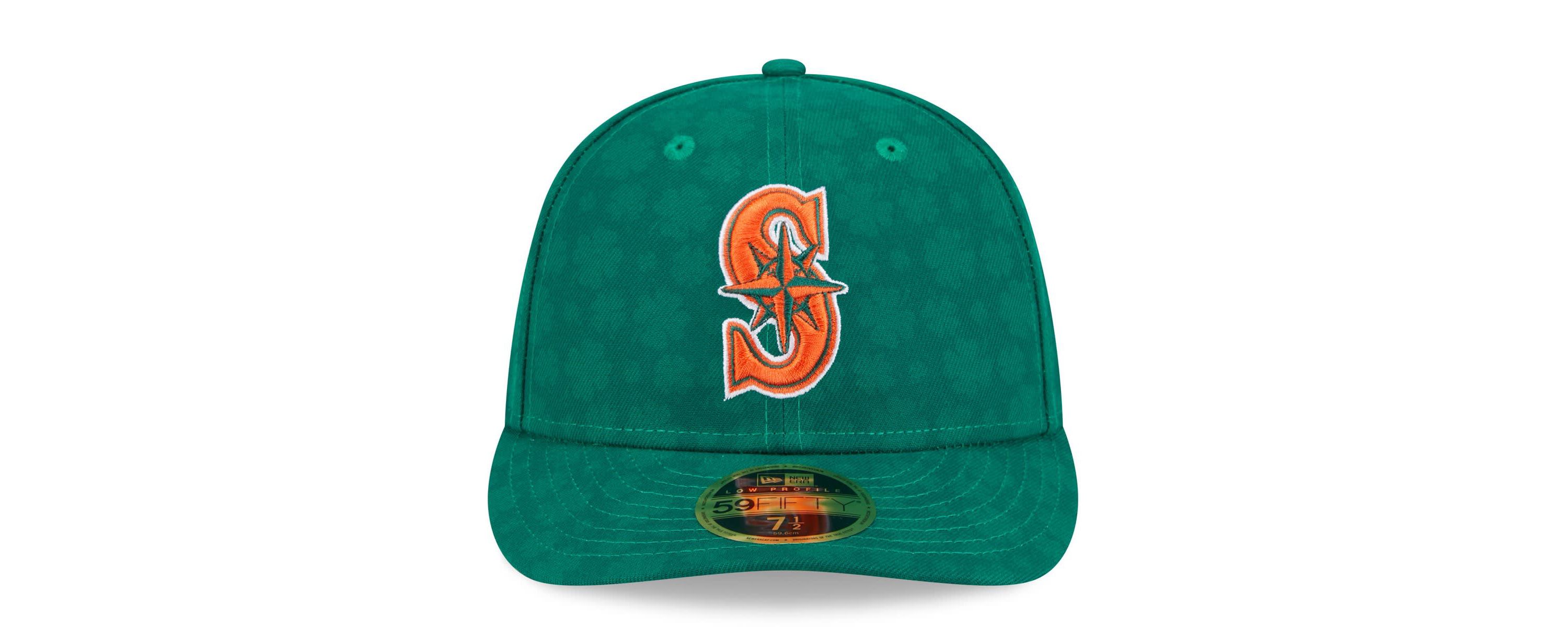 MLB Kelly Seattle Mariners St. Patricks Day Low 59FIFTY Fitted Hat