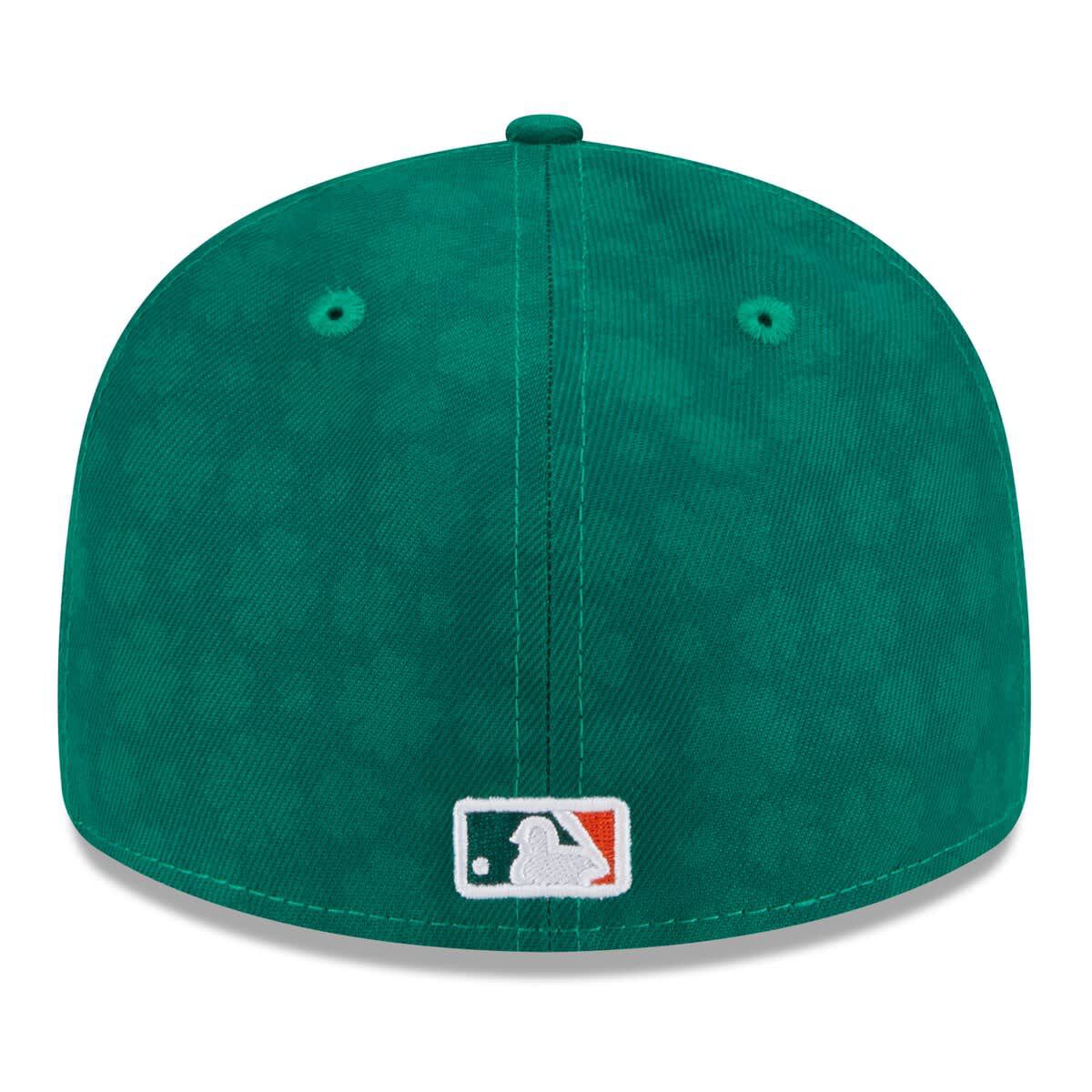MLB Kelly Atlanta Braves St. Patricks Day Low 59FIFTY Fitted Hat