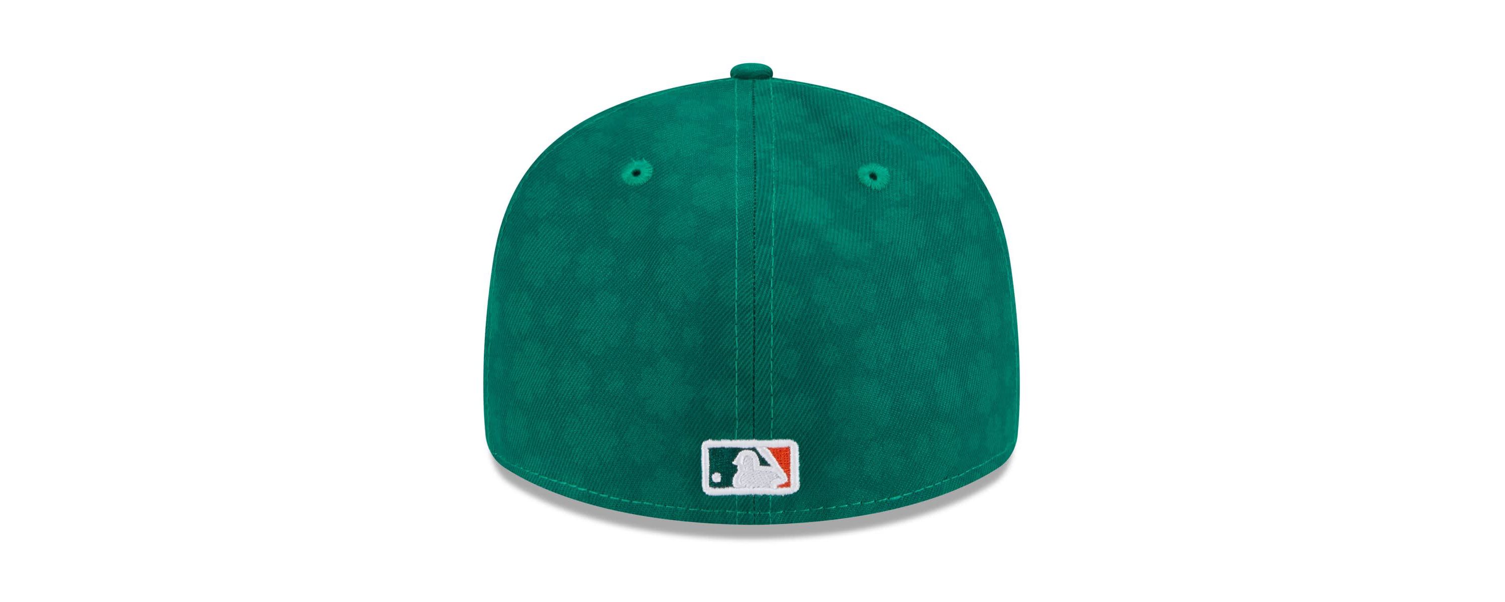 MLB Kelly Atlanta Braves St. Patricks Day Low 59FIFTY Fitted Hat