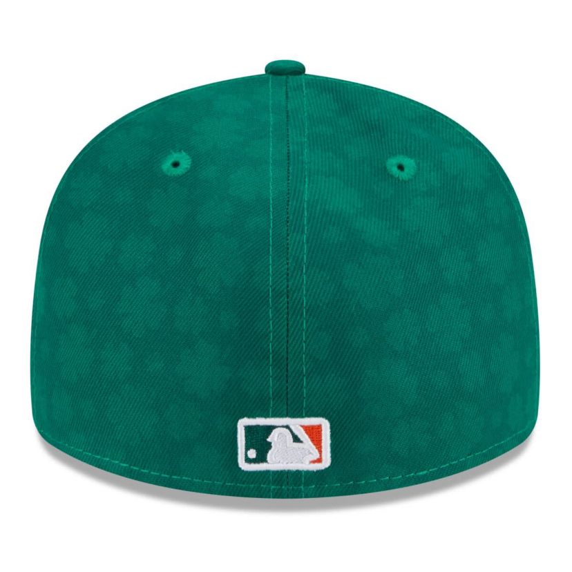 MLB Kelly Atlanta Braves St. Patricks Day Low 59FIFTY Fitted Hat