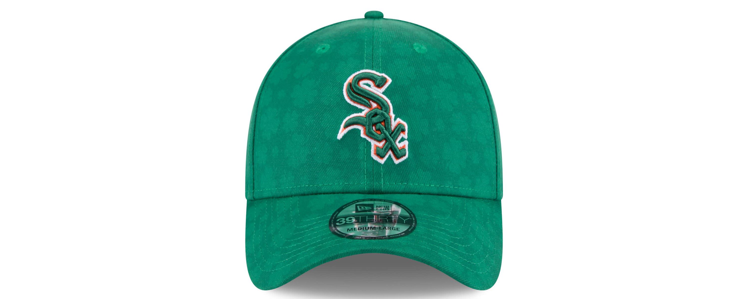 Chicago White Sox MLB Kelly Chicago Sox St. Patricks Day 39THIRTY Flex Hat