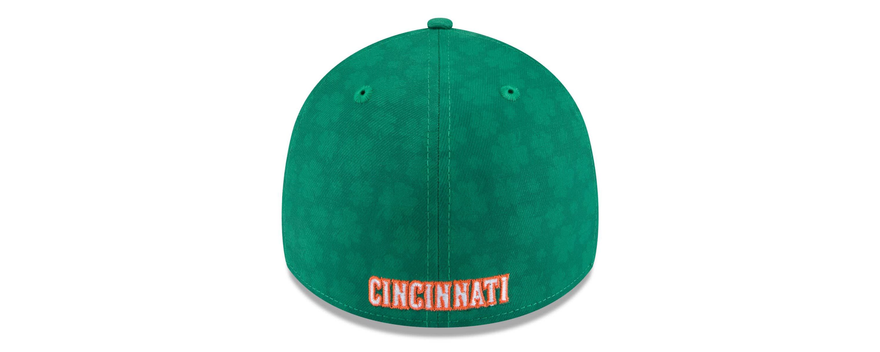 MLB Kelly Cincinnati Reds St. Patricks Day 39THIRTY Flex Hat