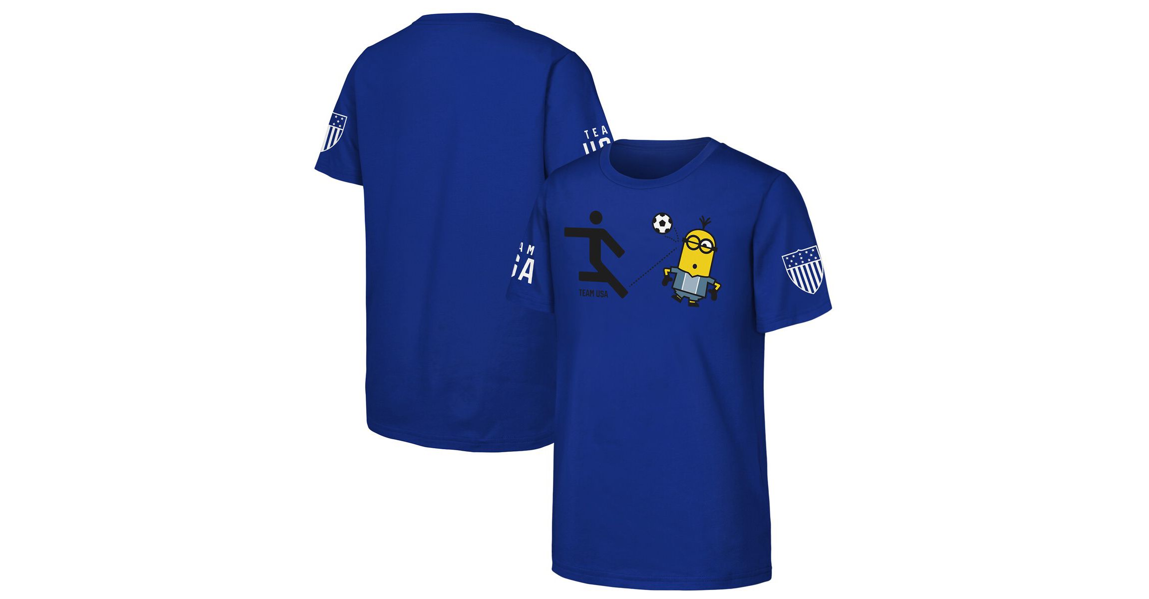 Olympics Unisex Team USA Minions Soccer T-Shirt