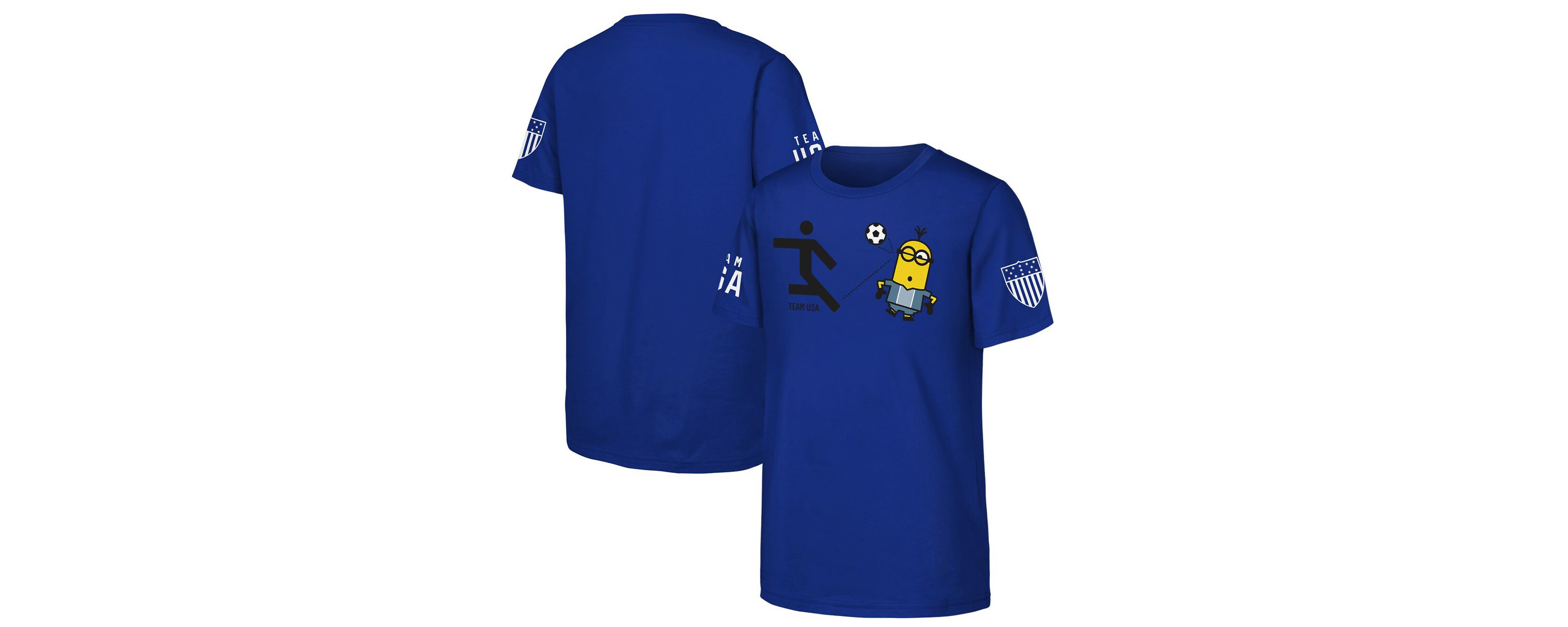 Olympics Unisex Team USA Minions Soccer T-Shirt