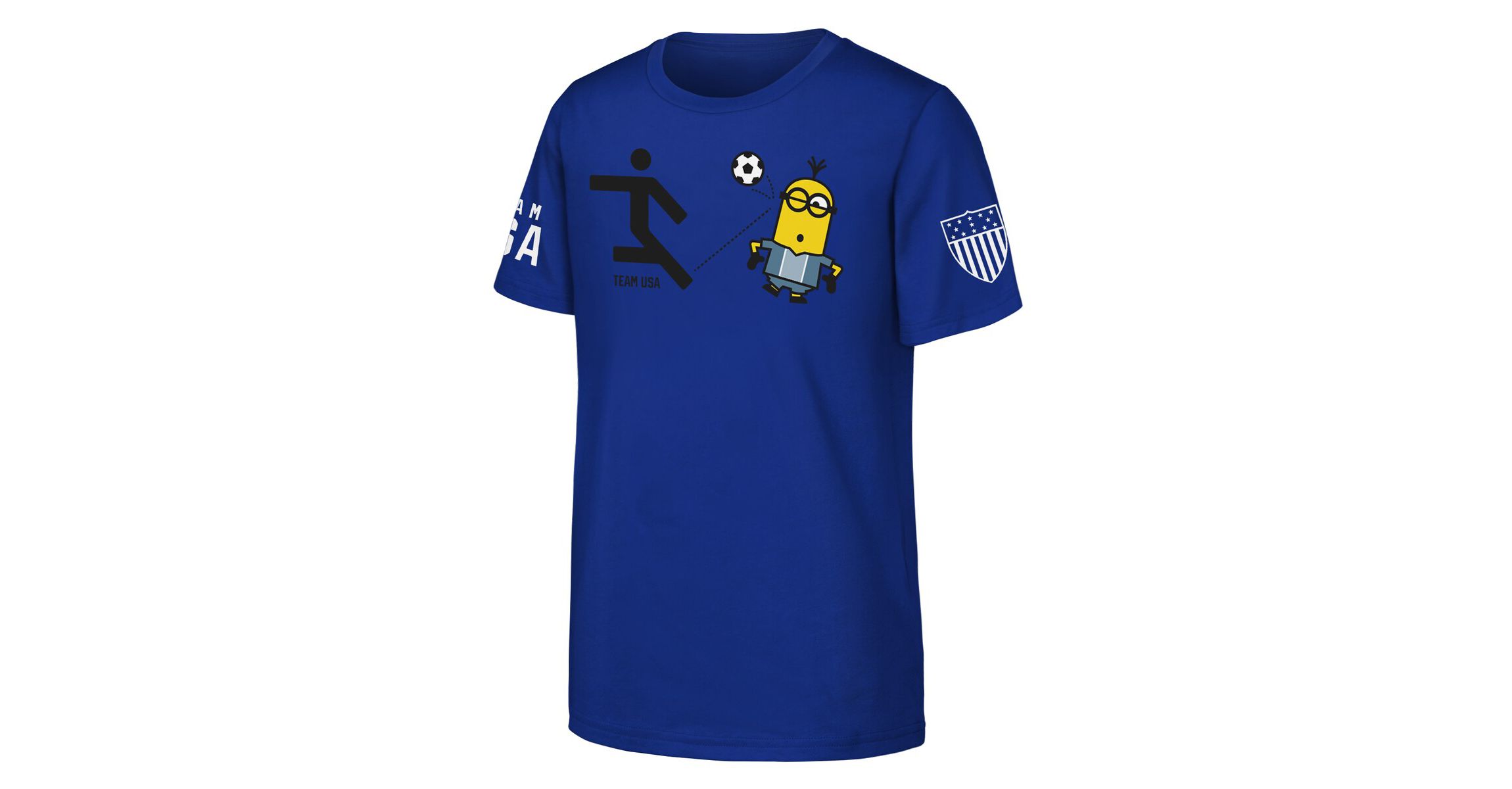 Olympics Unisex Team USA Minions Soccer T-Shirt