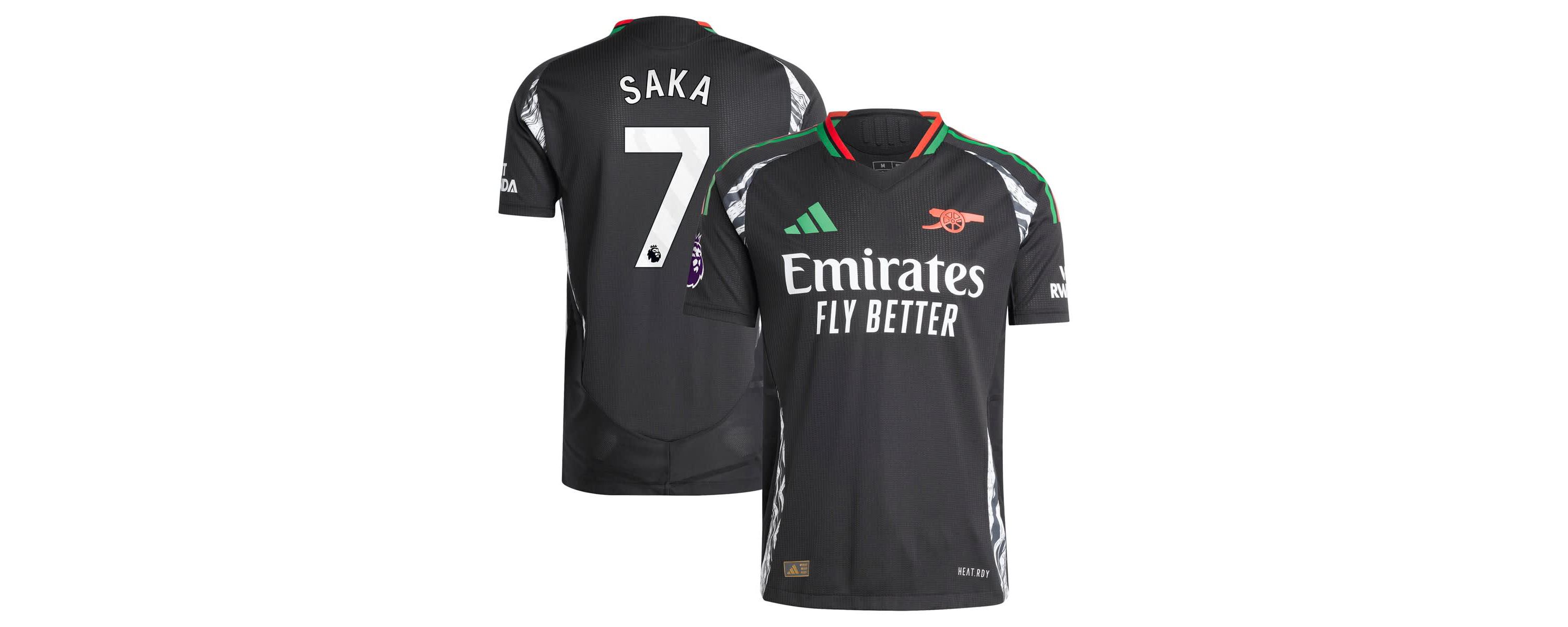 International Clubs Bukayo Saka Arsenal 2024/25 Away Authentic Player Jersey