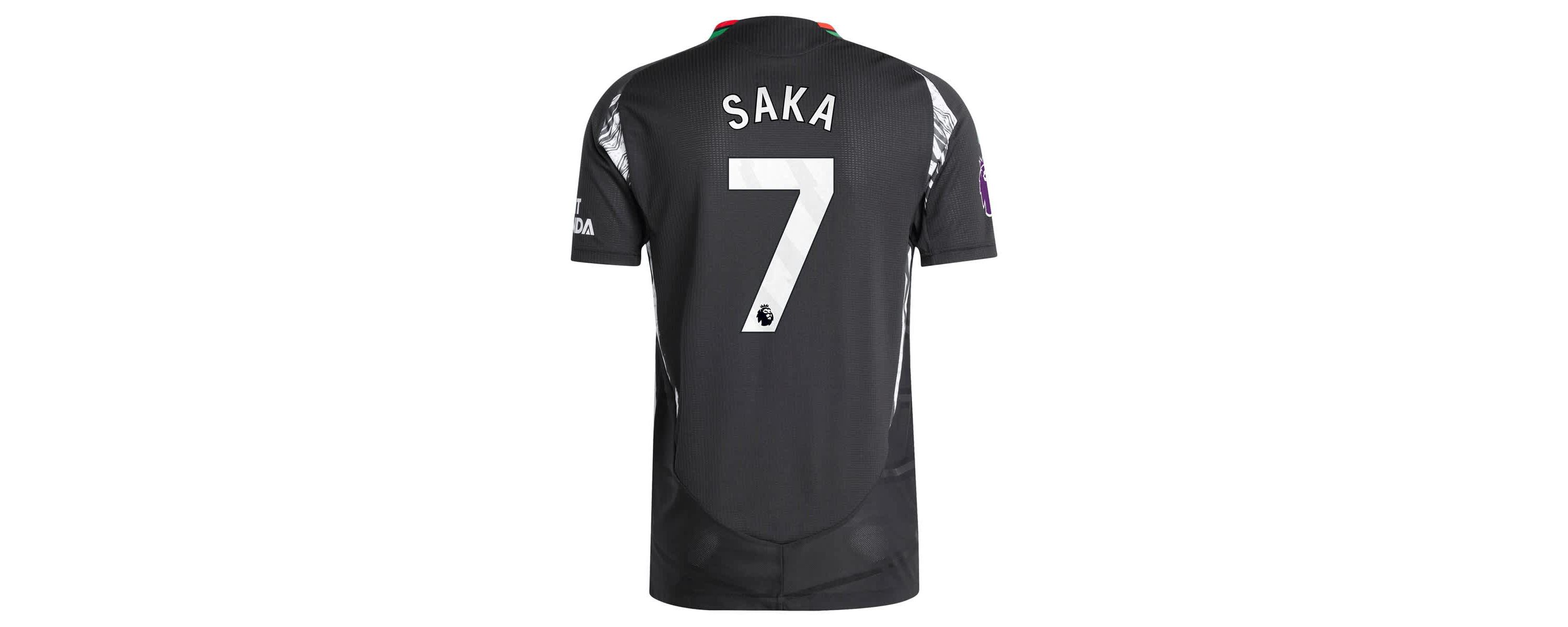 International Clubs Bukayo Saka Arsenal 2024/25 Away Authentic Player Jersey