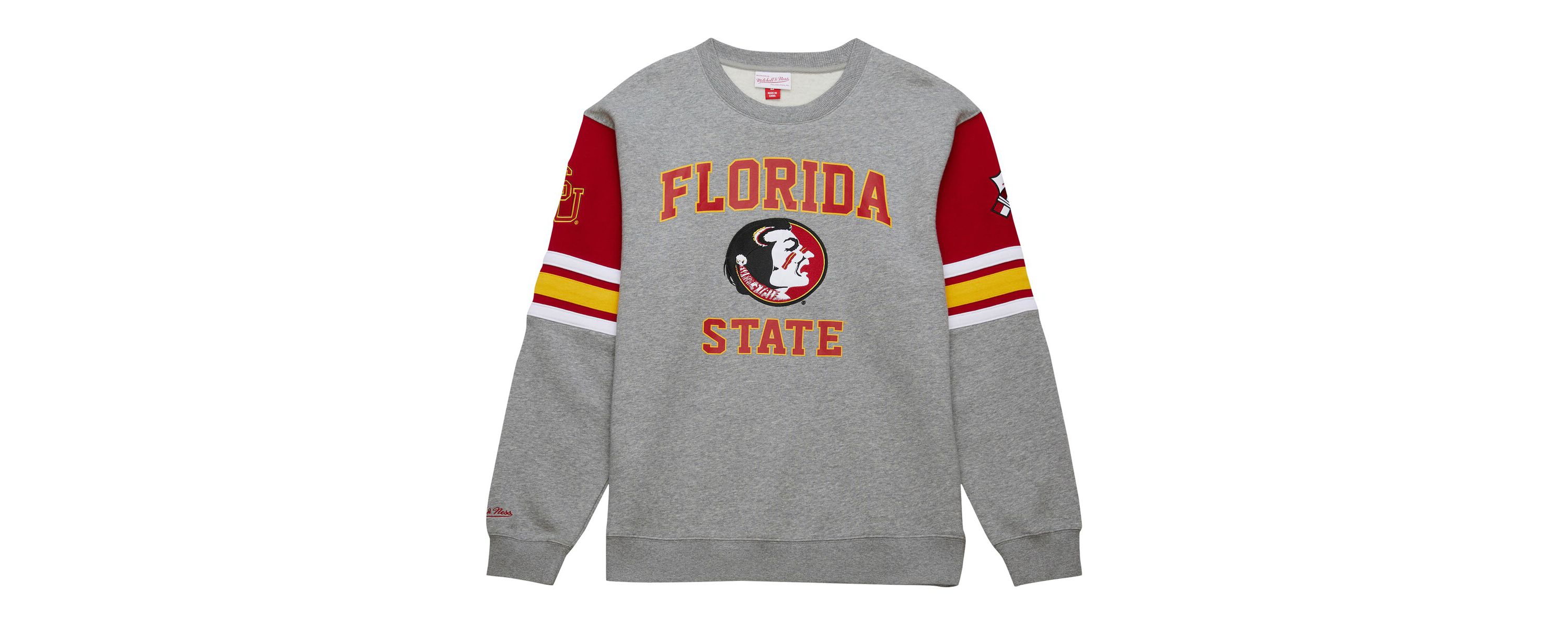NCAA Florida State Seminoles Throwback Allover 4.0 Pullover Sweatshirt