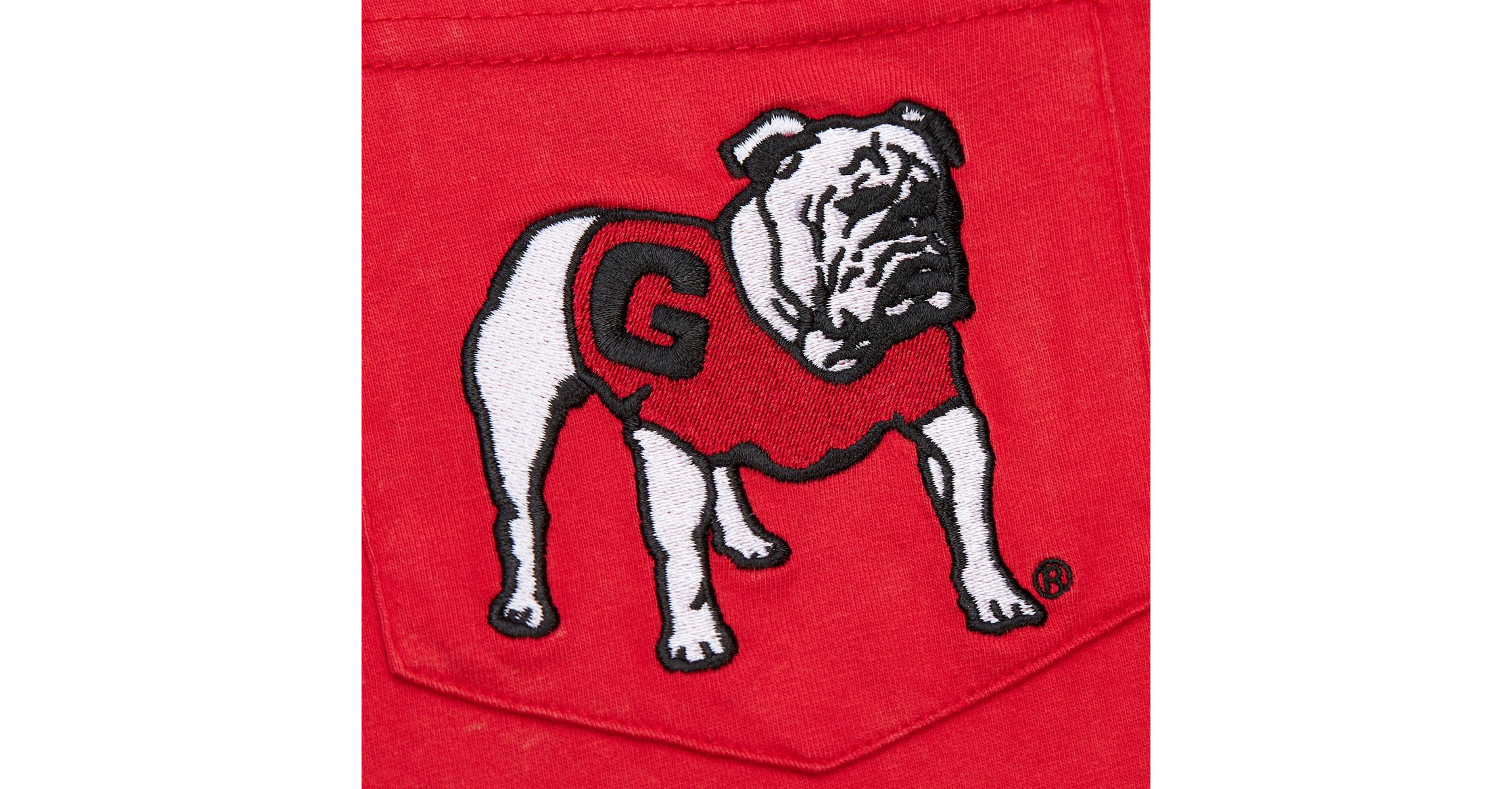 NCAA Georgia Bulldogs Throwback Fade Away T-Shirt