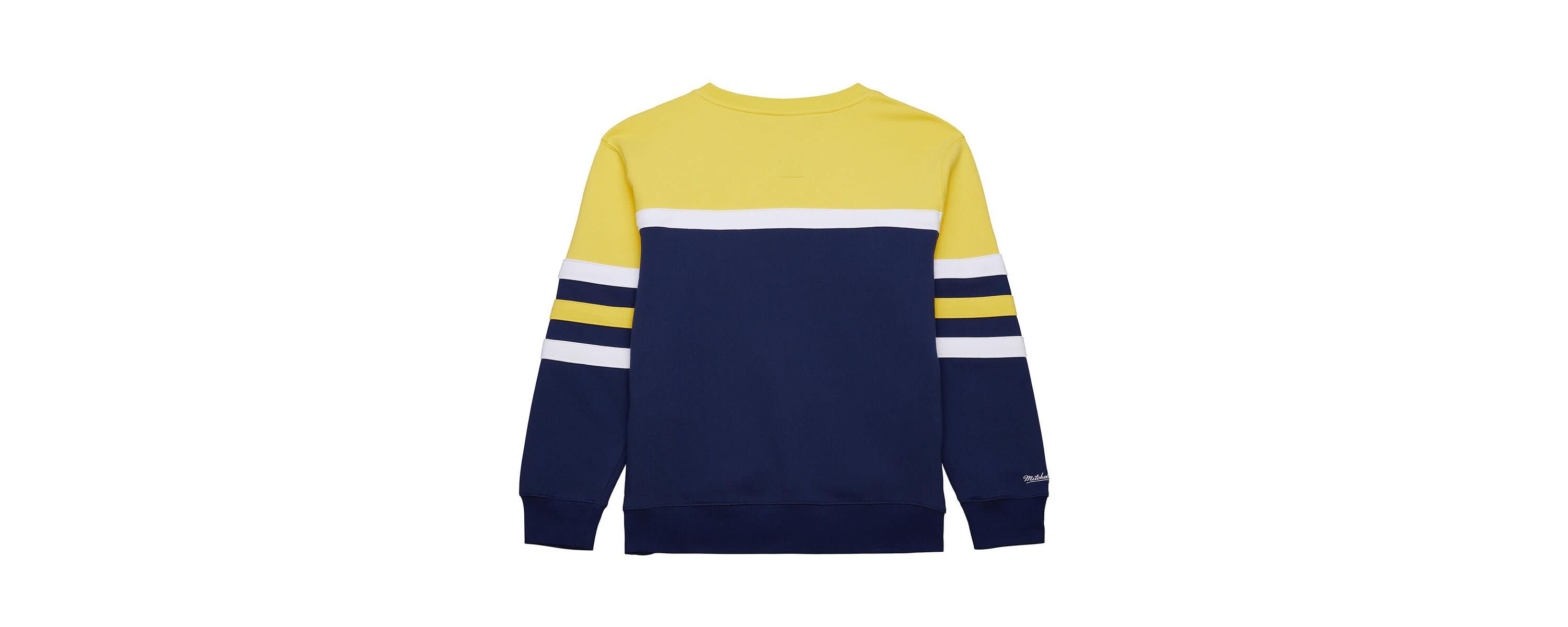 NCAA Michigan Wolverines Vintage Logo Head Coach Fleece Pullover Sweatshirt