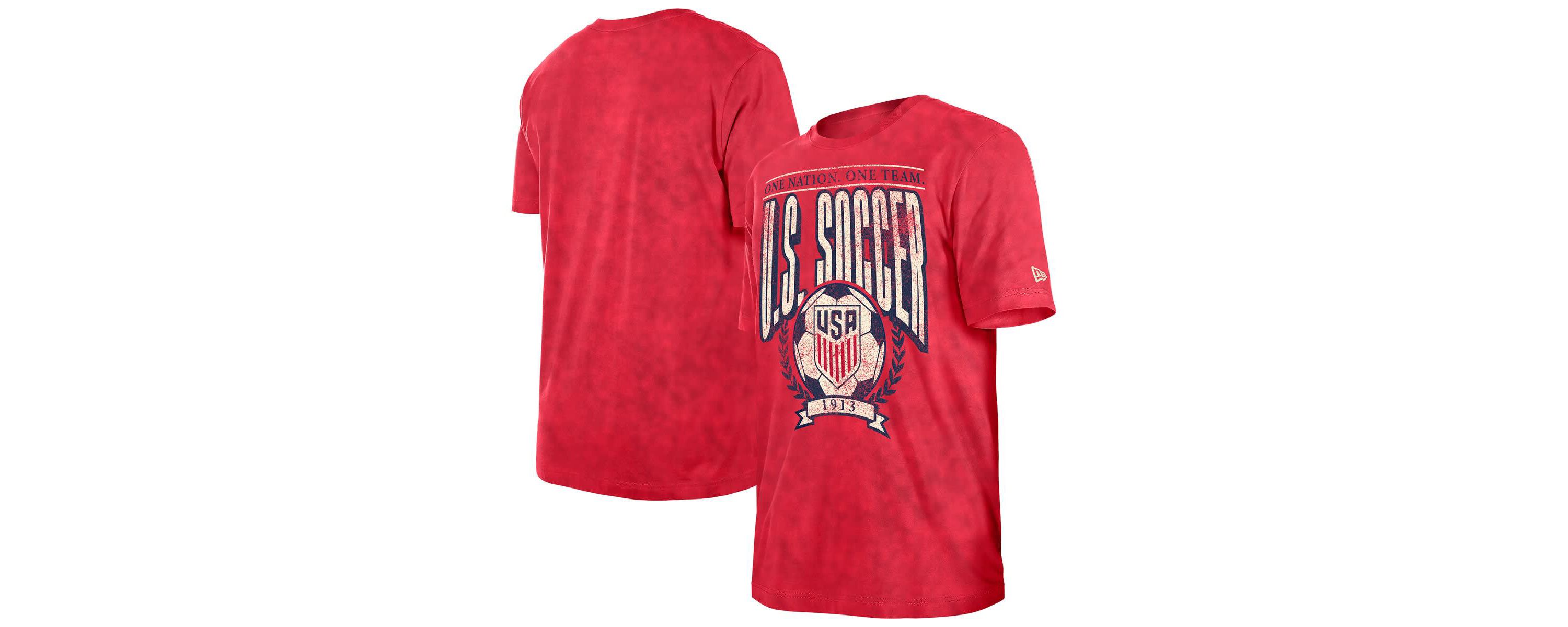Soccer National Teams 5th & Ocean by USMNT Throwback Boxy T-Shirt