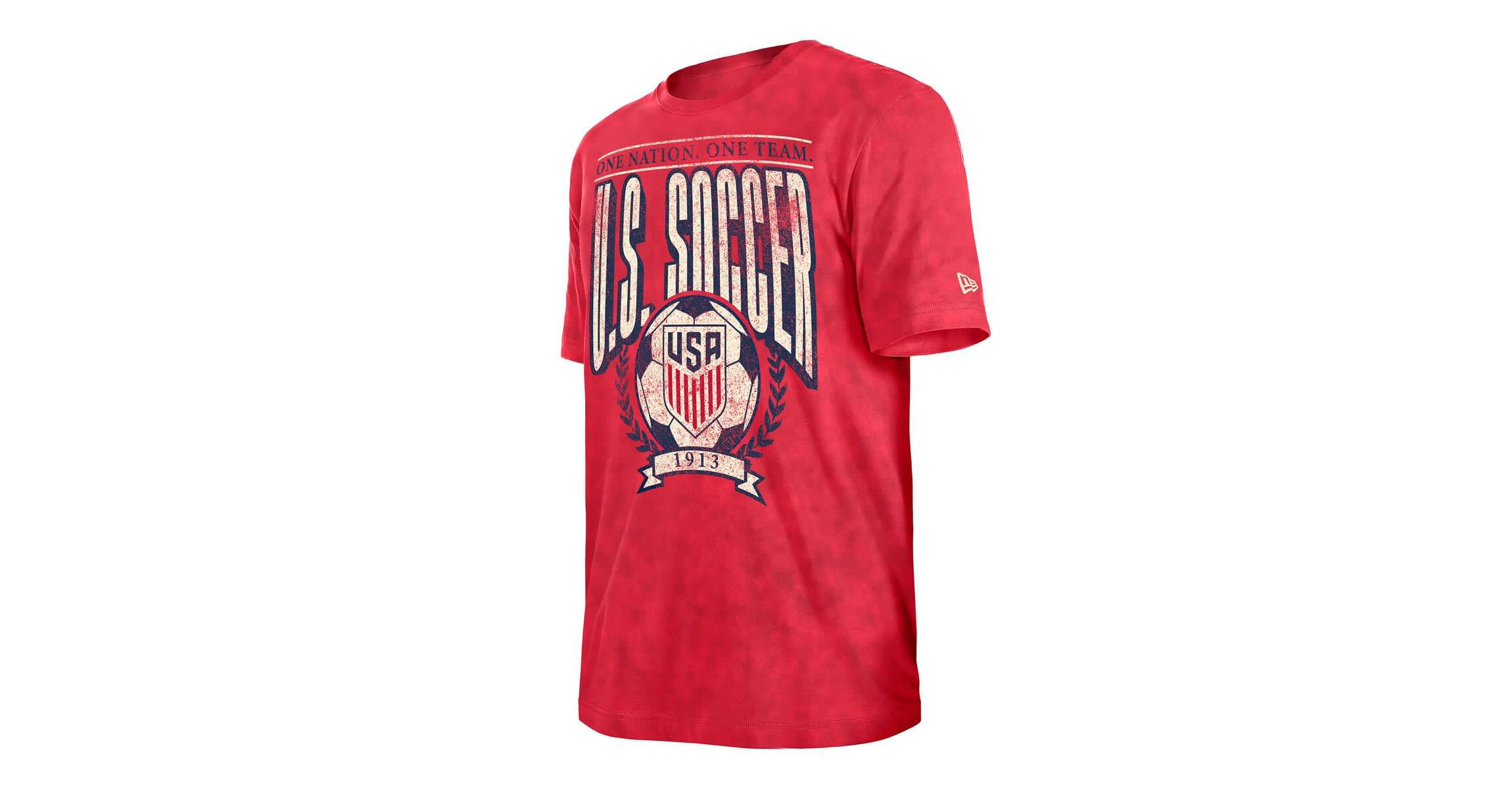 USMNT Throwback Boxy T-Shirt Soccer National Teams by 5th & Ocean