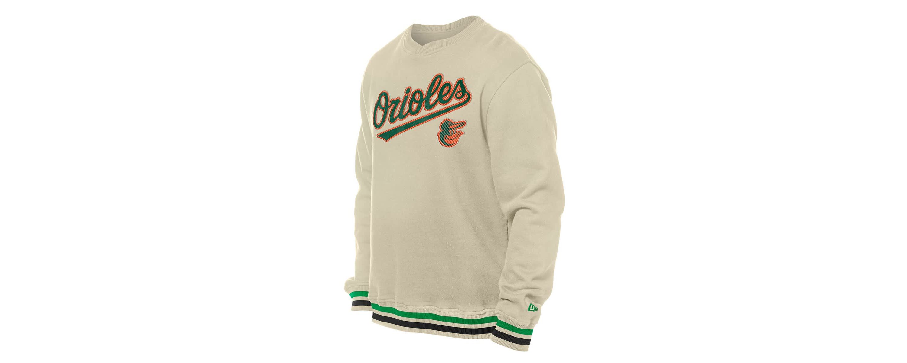 MLB Baltimore Orioles St. Patricks Day Twill Pullover Sweatshirt