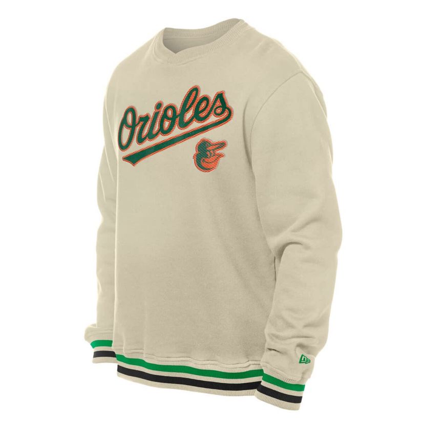 MLB Baltimore Orioles St. Patricks Day Twill Pullover Sweatshirt