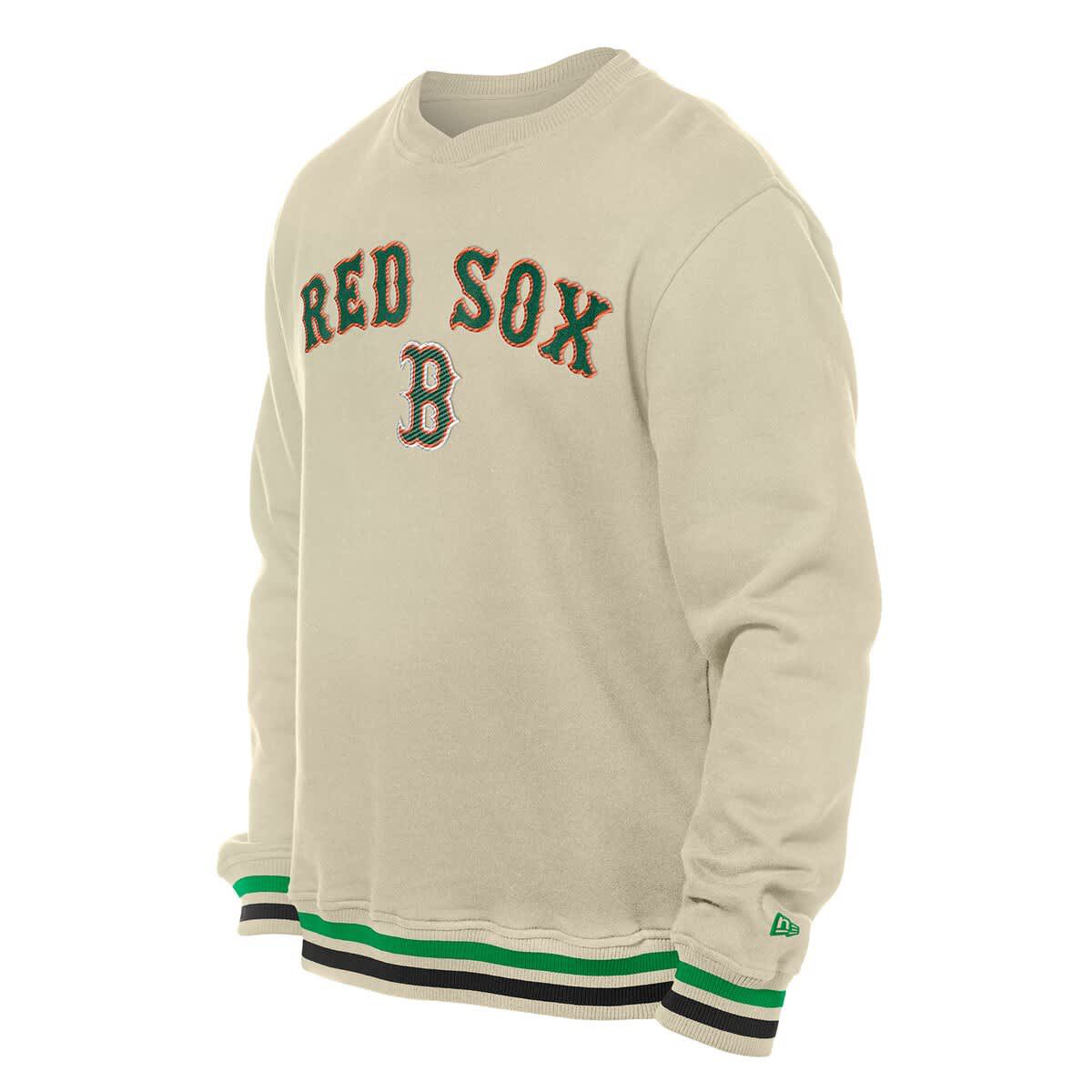 Boston Red Sox MLB Boston Sox St. Patricks Day Twill Pullover Sweatshirt