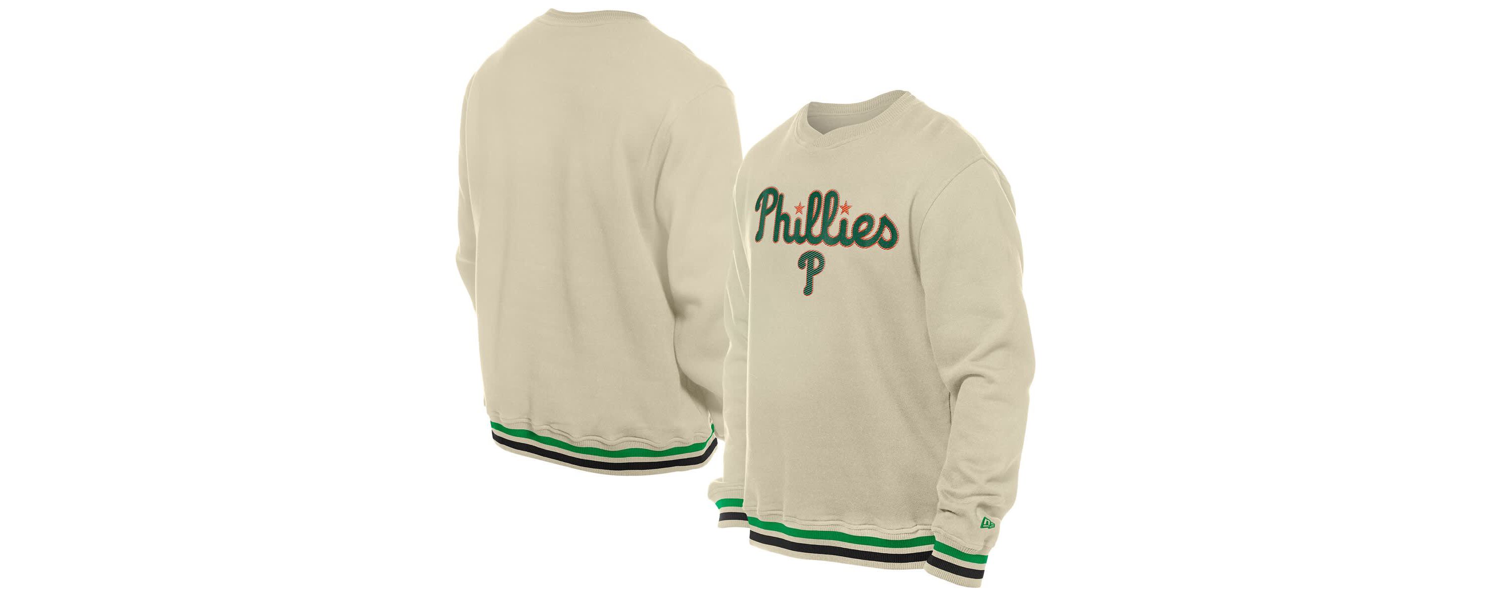 MLB Philadelphia Phillies St. Patricks Day Twill Pullover Sweatshirt