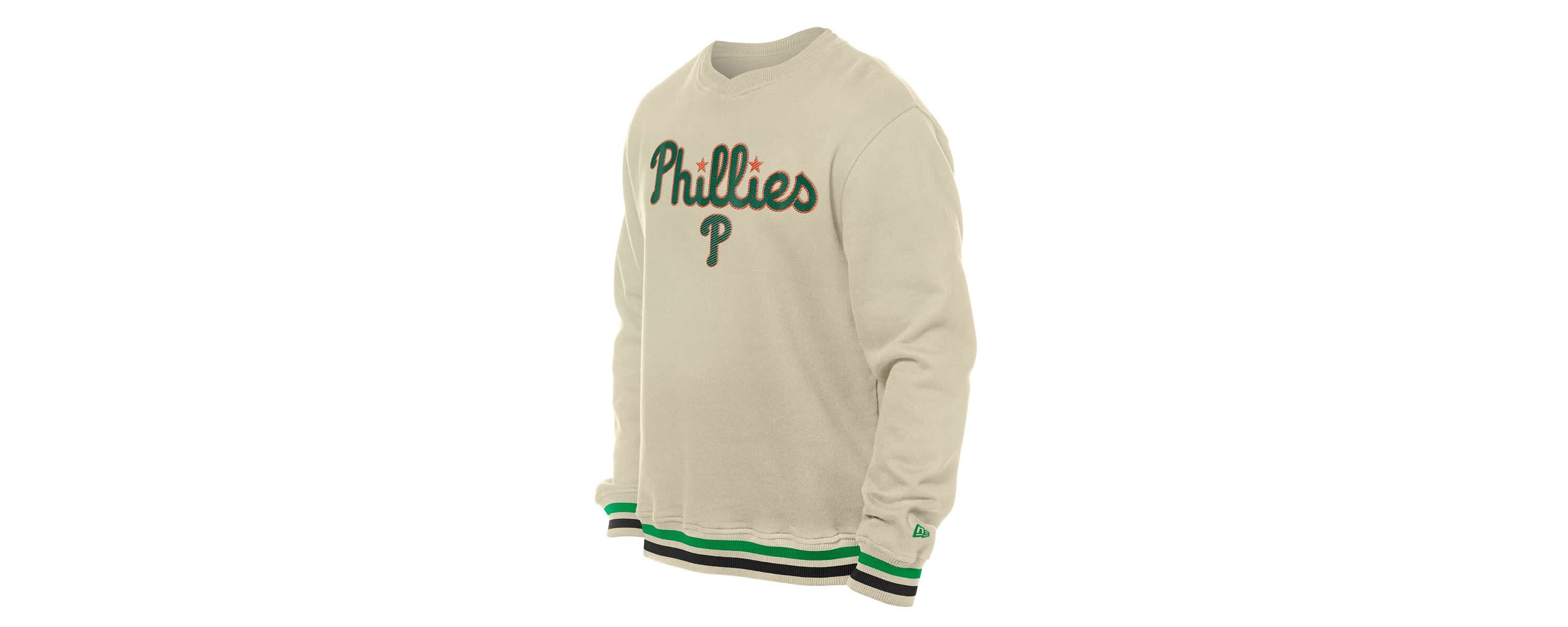 MLB Philadelphia Phillies St. Patricks Day Twill Pullover Sweatshirt
