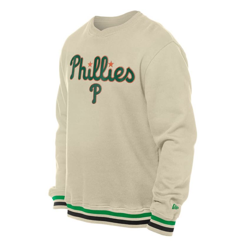 MLB Philadelphia Phillies St. Patricks Day Twill Pullover Sweatshirt