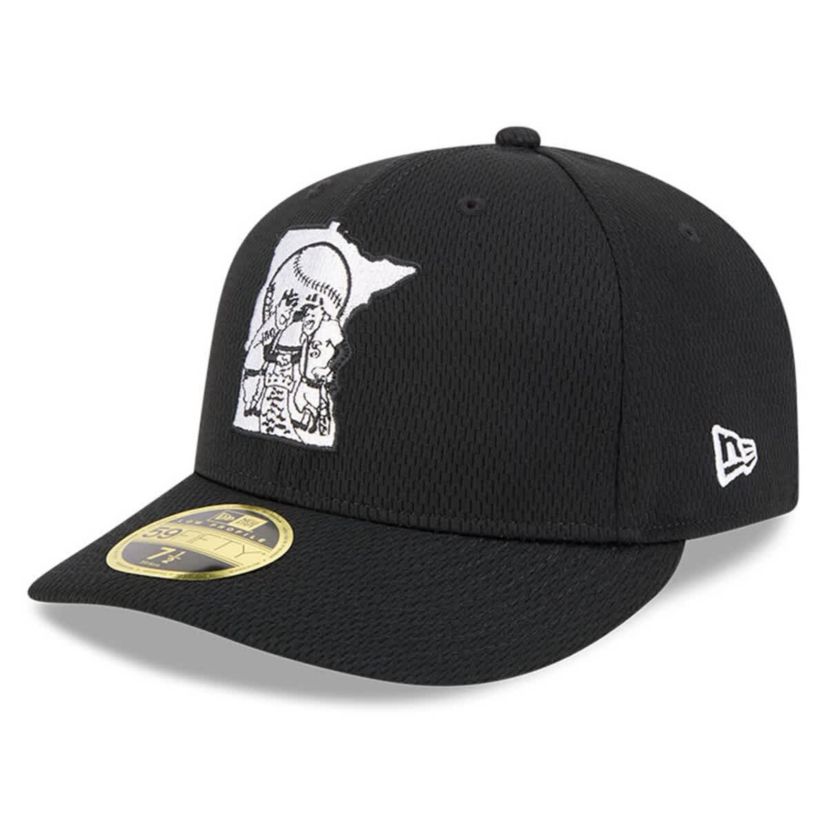 MLB Minnesota Twins 2025 MLB Clubhouse Low 59FIFTY Fitted Hat