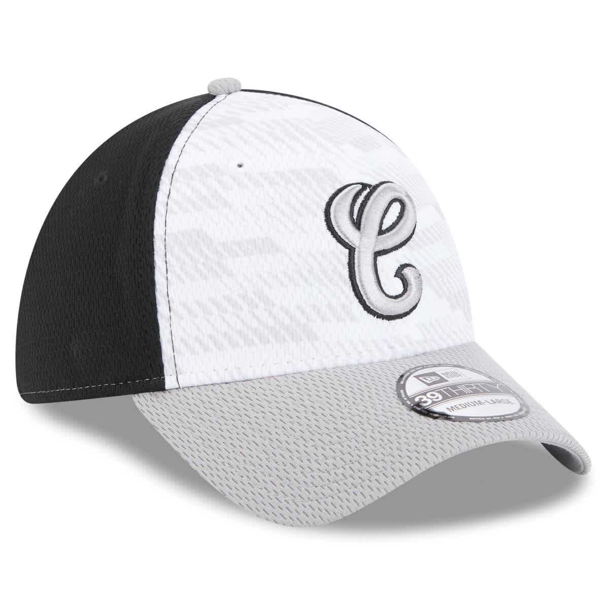 Chicago White Sox MLB Black/Gray Chicago Sox 2025 MLB Clubhouse 39THIRTY Flex Hat