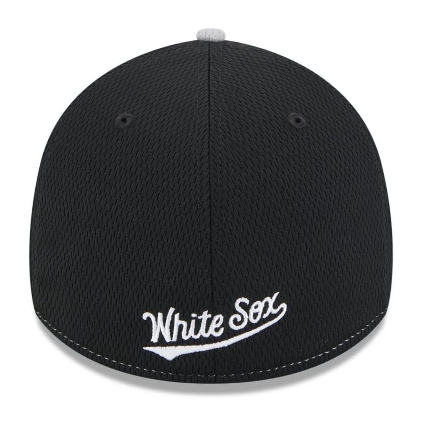 Chicago White Sox MLB Black/Gray Chicago Sox 2025 MLB Clubhouse 39THIRTY Flex Hat
