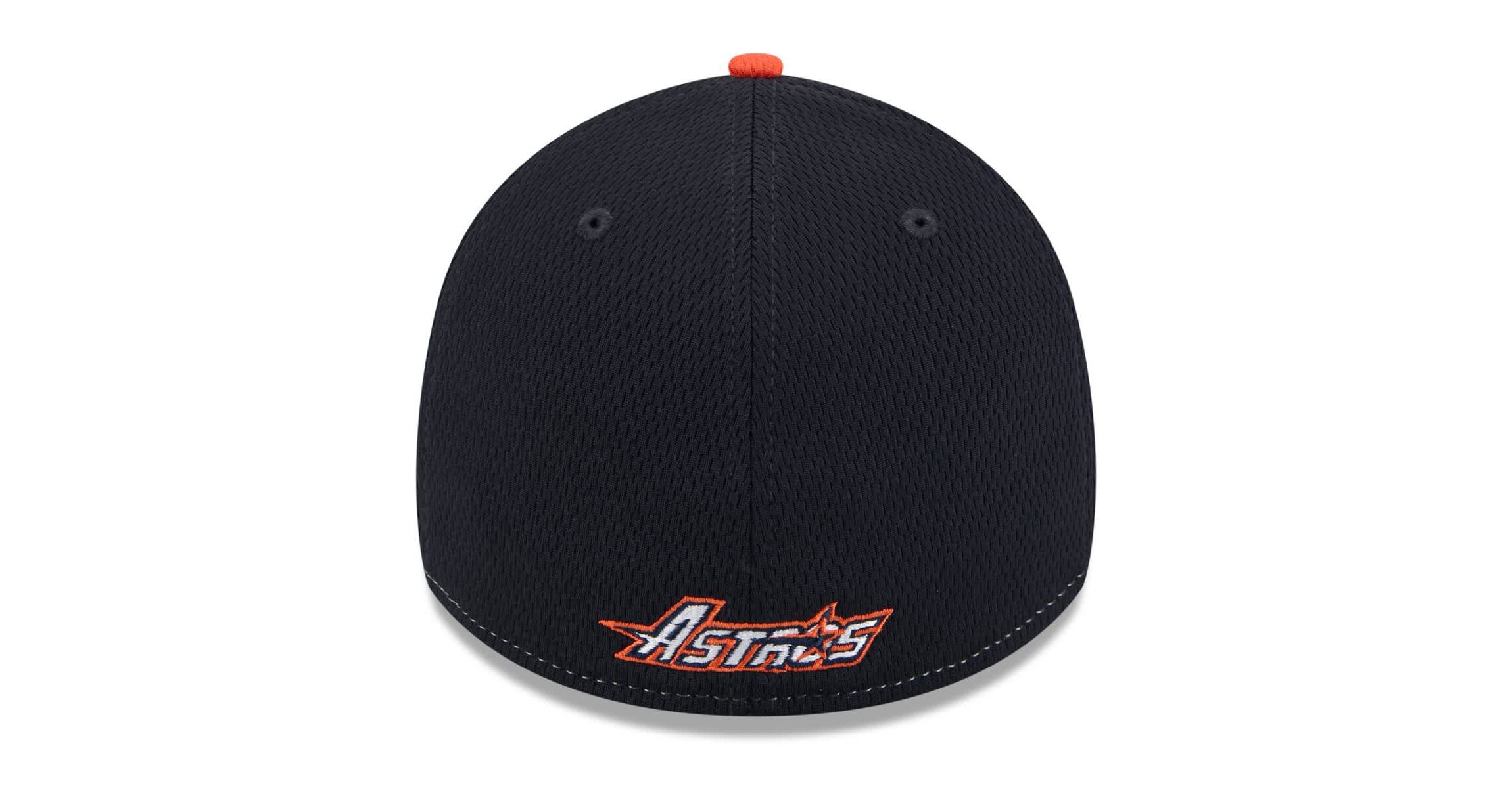 MLB Navy/Orange Houston Astros 2025 MLB Clubhouse 39THIRTY Flex Hat
